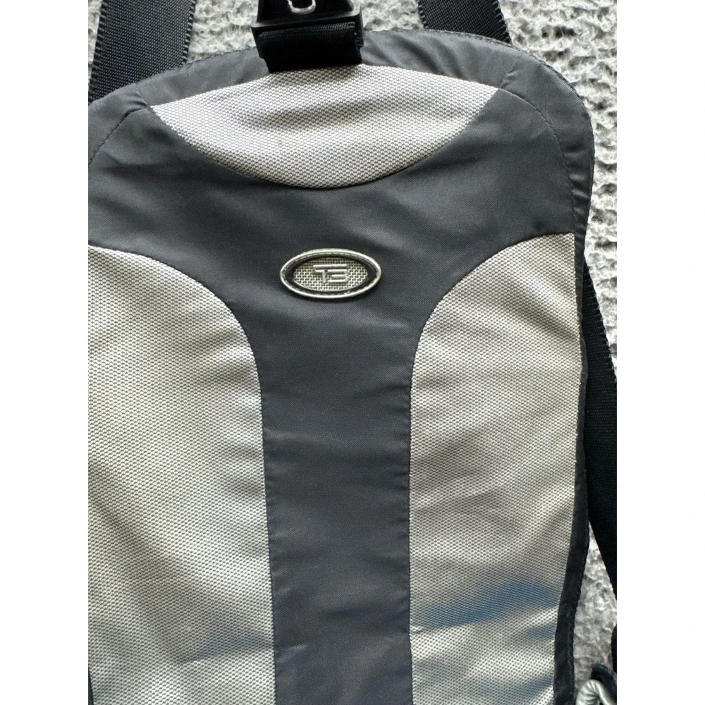 Tumi T3 Traveler‎ Carry On Adjustable Canvas Crossbody Messenger Bag Black